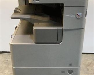Located in: Chattanooga, TN
MFG Canon
Model 4235
Ser# RKJ19304
Power (V-A-W-P) 120-127V, 60Hz, 9.3A
Black & White Printer
Size (WDH) 22"Wx27-1/2"Dx45"H
One Broken Wheel
*Sold As Is Where Is*

SKU: B-10-1-R
Tested-Works