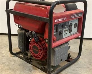 Located in: Chattanooga, TN
MFG Honda
Model EM3000C
Power (V-A-W-P) 120V, 60Hz, 3600RPM
Gas Powered Generator
Size (WDH) 17"Wx16"Dx19"H
**Sold As Is Where Is**

SKU: C-8-1-M
Per Consignor Works