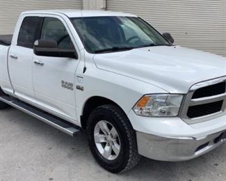 VIN 1C6RR7GT2FS763468
Year: 2015 Make: Ram Model: 1500 Trim Level: SLT Quad Cab
Engine Type: 5.7L V8 Hemi
Transmission: Automatic
Miles: 124,487
Color: White
Driveline: 4WD
Located In: Chattanooga, TN
Operational Status: Runs and Drives
*Has Noticeable Knock*
*Check Engine Light Is On*
Power Locks
Power Windows
Power Seats
Power Mirrors
Cloth Interior
Heat/AC Work
Sold On IL Title
*Sold As Is Where Is*

1-4