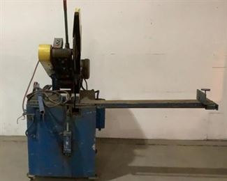 Located in: Chattanooga, TN
MFG Everett
Model 2C 22
Ser# 7256 - 5
Power (V-A-W-P) 208-230/460V - 60Hz - 50
Chop Saw
Size (WDH) 72"W x 40"D x 71"H
Motor Spec:
MFR: Baldor
208-230/460V
60Hz
50-46/23A
3 Phase
3,450 RPM
20 Hp
**Sold as is Where is**
Unable To Test