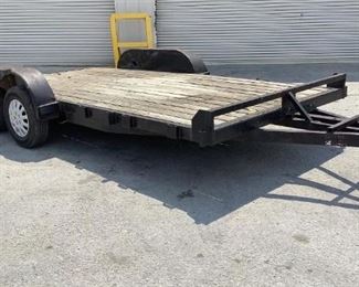 Located in: Chattanooga, TN
16’ Car Trailer
*No Legible Info Tag*
Trailer Size: 83"W x 16’L
Overall Size: 102"W x 20’L x 31"H
Sold on TN Title
**Sold as is Where is**