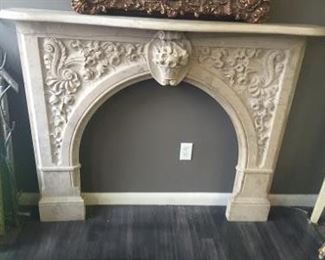 Mantle Fire Place Stone