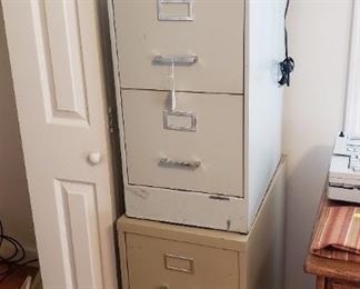 metal file cabinets, electronics