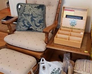 rocker with ottoman