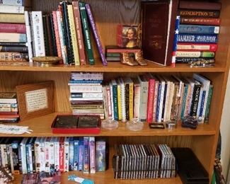 Books, videos, CD's