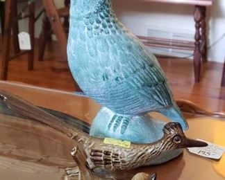 Howard Pierce bird figurines