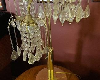 Vintage chandelier lamp