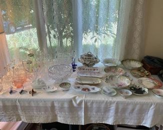 GLASS AND CHINA