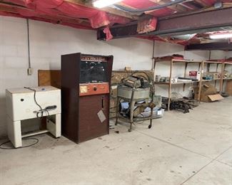 MANGLE, "THE PIN VIDEO GAME" MAYTAG WASHER AND MISC