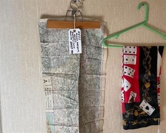 WWII ESCAPE MAP-FABRIC