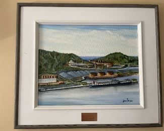 PAINTING OF MINING OPERATION