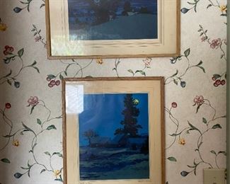 MAXFIELD PARRISH PRINTS, ONE SIGNED