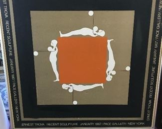 Ernest Trova - From his Falling Man series