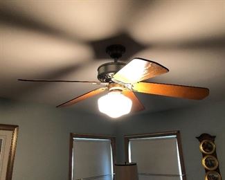 Casablanca ceiling fan with light kit.....