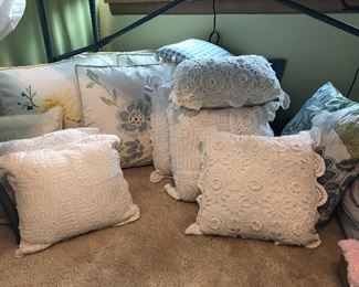 Decorative pillows.....