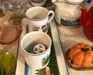 Villeroy & Boch tea sets.....