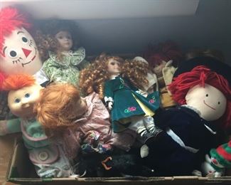 All sorts of dolls!