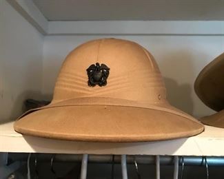Safari hat.