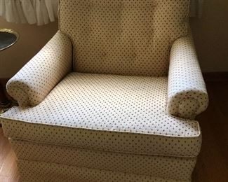 Upholstered armchair