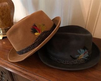 Vintage Stetson hats....