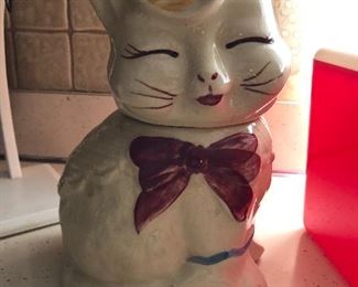 Puss and Boots cookie jar...