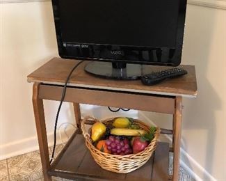 Small cart and TV