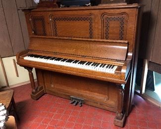 Antique Lindell piano....