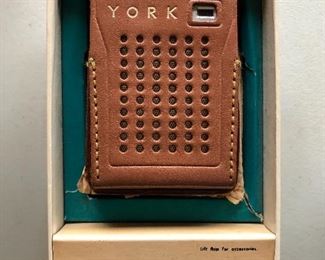 Vintage York transistor radio