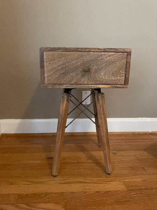 Mid mod style night stand 
