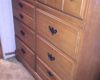 Sturdy chest of drawers, one of four different styles available. 