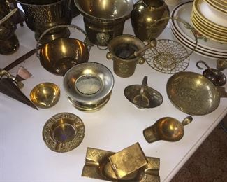 Add charm to decor with vintage brass. 