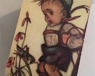 A Hummel music box from Germany. 