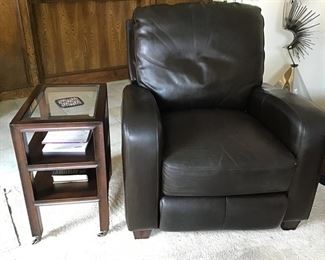 Leather Recliner, nice