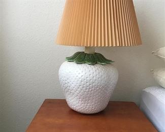 1970s Italian Strawberry Lamp