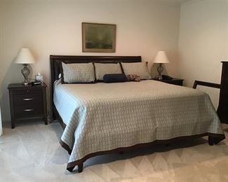 Basset King Size Bed with Mattress and Box spring