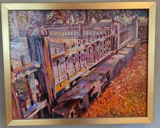 Tony Radcliffe oil painting