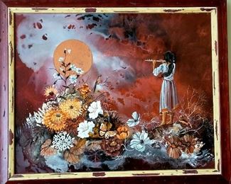 oil by Laurie Manzano-represented by Blue Mule art Gallery