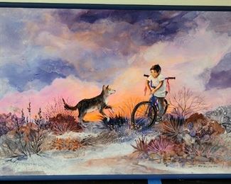 Laurie Manzano painting