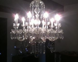 Waterford Crystal chandelier