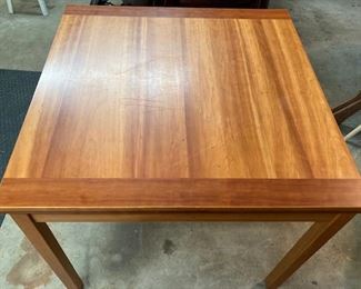 Mid-Century Teak Expanding Dining Table