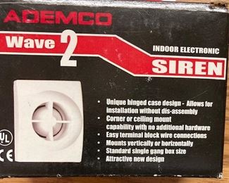 Boxes of Alarm System Parts