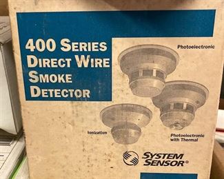 Many Top of The Line Smoke/Fire Detectors.
