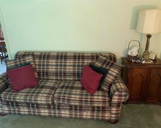 Traditional style sofa. 