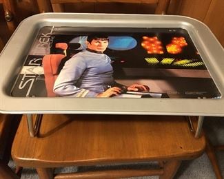Spock TV tray. Near perfect condition.