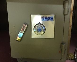 Sentry safe. Have combination.
