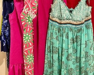 Womens dresses and clothes: Lilly Pulitzer, BCBG, Trina Turk, Talbots, St. John Knits and more!