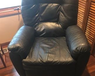 leather recliner