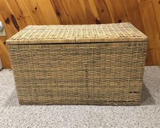 Wicker Storage Chest