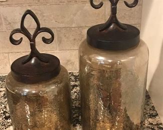 Pair of Decorative Jars