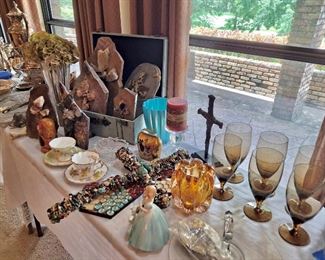 Crosses On Stone, Glassware